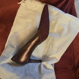 Amelia Grace Size 6M Burgundy